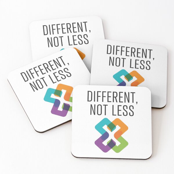 Item preview, Different, Not Less  - Disability Pride Empowerment Design designed and sold by FitEnvy.