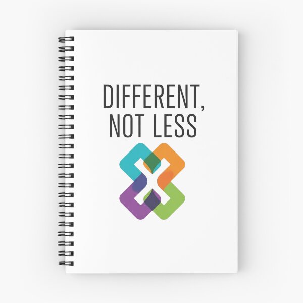 Item preview, Different, Not Less  - Disability Pride Empowerment Design designed and sold by FitEnvy.