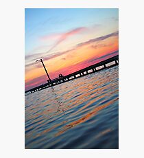 Beach Sunset Photographic Print