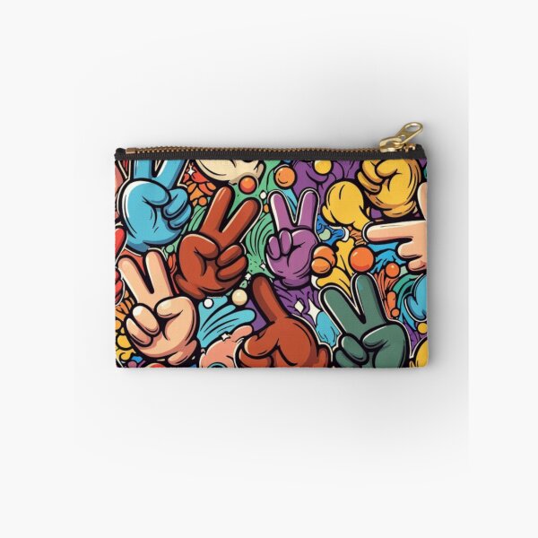 Item preview, Expressive Hands Micro Pattern – Seamless Playful Gesture Design designed and sold by BlueYasmine.