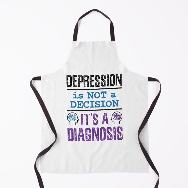 Item preview, Depression Is Not a Decision It's a Diagnosis Mental Health Awareness designed and sold by jaygo.