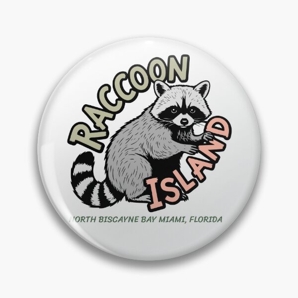 Item preview, Raccoon Island – Florida Island Wildlife Gift designed and sold by NoGoodDeeds.