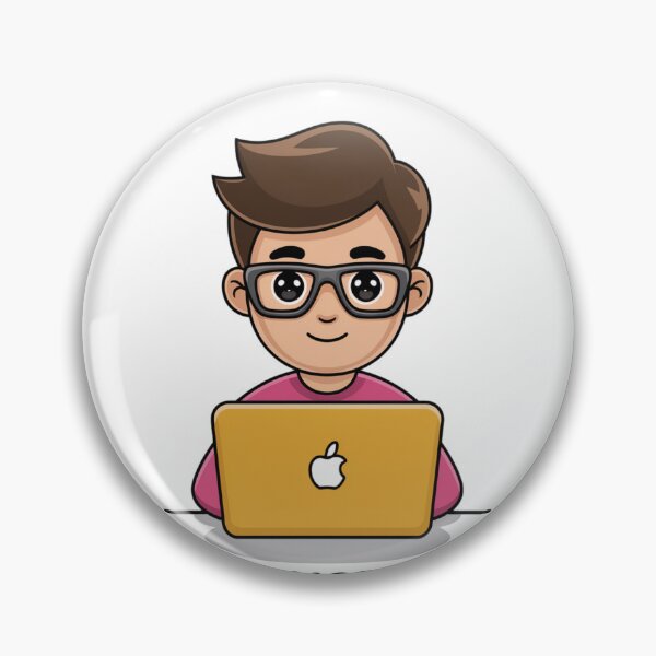 Item preview, Code Mode ON — Cute Programmer Minimalist Vector Design designed and sold by HappySproutArt.