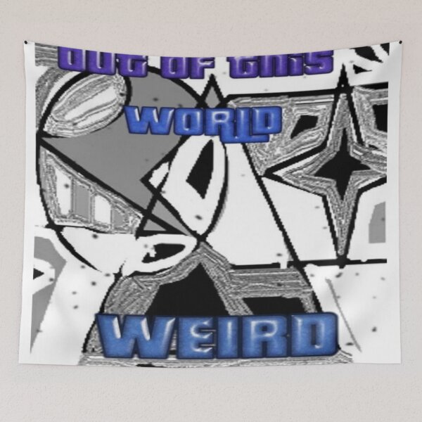 Item preview, out of this world weird black and white abstract designed and sold by SmashingDeals.