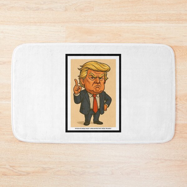 Item preview, Trump Caricature With One of His Funniest Quotes designed and sold by Halifaxartguy.