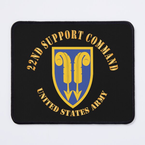 Item preview, Army - 22nd Support Command - SSI - US Army Cir X 300 designed and sold by Military Insignia Products.