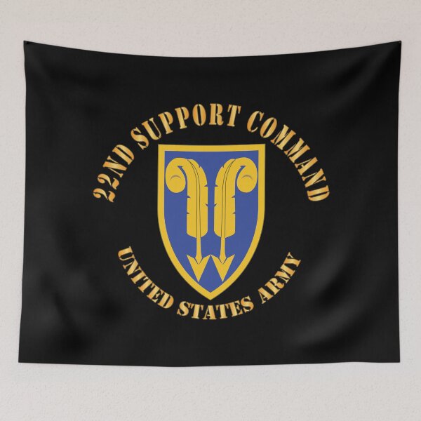Item preview, Army - 22nd Support Command - SSI - US Army Cir X 300 designed and sold by Military Insignia Products.