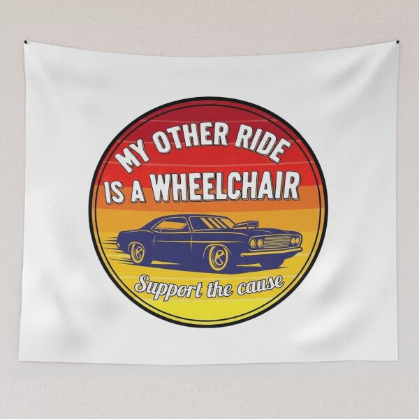 Item preview, My Other Ride is a Wheelchair designed and sold by FitEnvy.