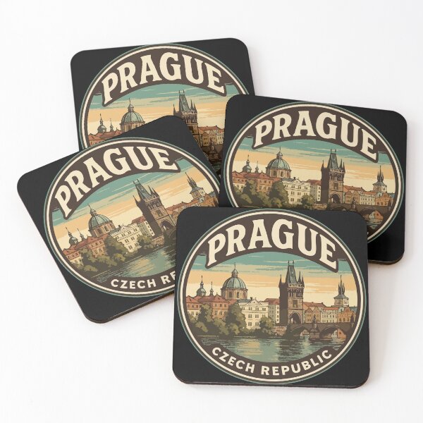 Item preview, Prague Czech Republic Vintage  designed and sold by TomFrontierArt.