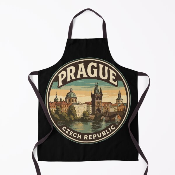 Item preview, Prague Czech Republic Vintage  designed and sold by TomFrontierArt.