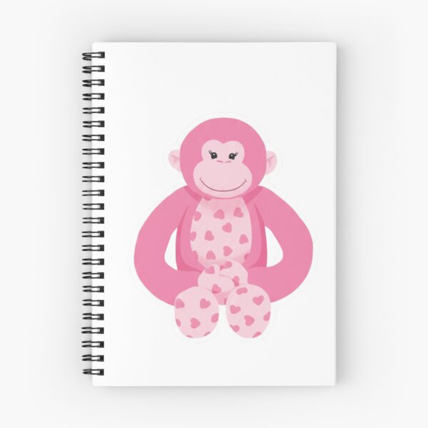 Item preview, Bobo the pink monkey  designed and sold by Elphotography06.