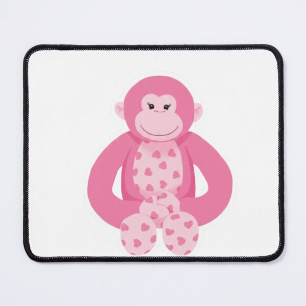 Item preview, Bobo the pink monkey  designed and sold by Elphotography06.