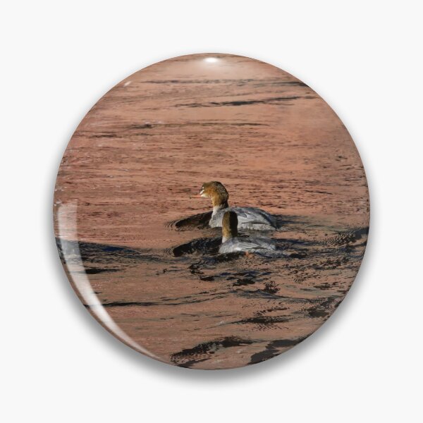 Item preview, On the red reflection. Goosander designed and sold by Jouko Lehto Photography.