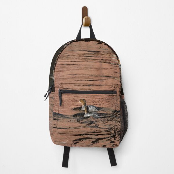 Item preview, On the red reflection. Goosander designed and sold by Jouko Lehto Photography.