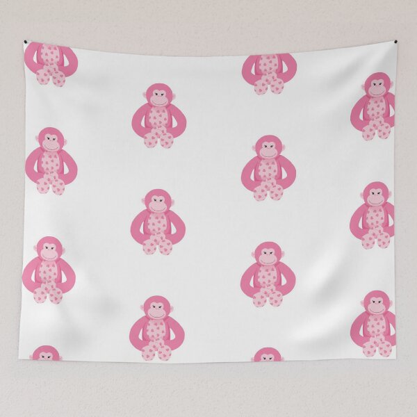 Item preview, Bobo the pink monkey  designed and sold by Elphotography06.