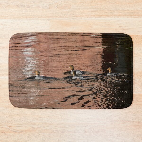 Item preview, On the red reflection. Goosander designed and sold by Jouko Lehto Photography.