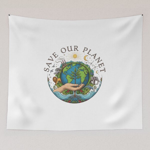 Item preview, SAVE OUR PLANET designed and sold by likbatonboot.