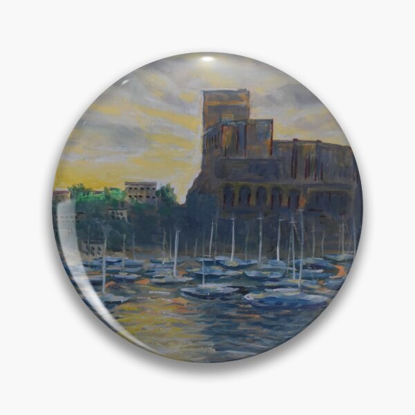 Item preview, Oil painting - Castle of Lerici, Liguria designed and sold by Igor Pozdnyakov.