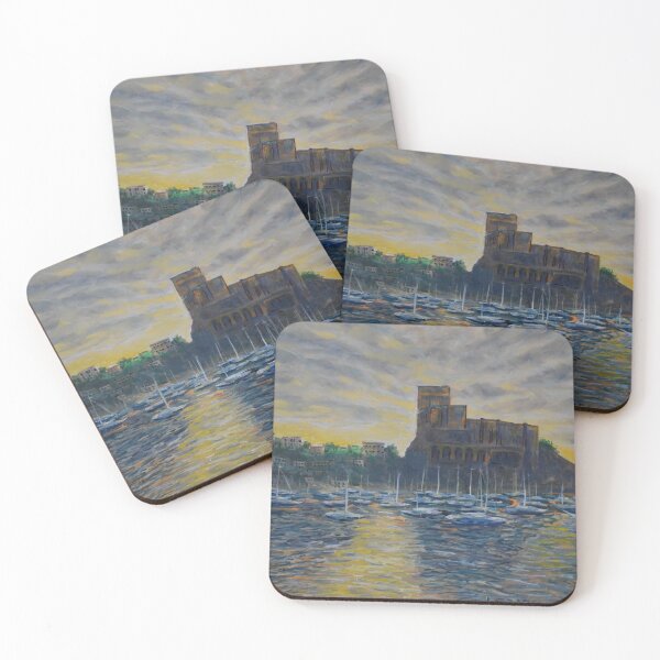 Item preview, Oil painting - Castle of Lerici, Liguria designed and sold by Igor Pozdnyakov.