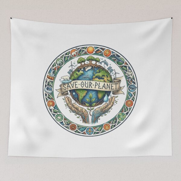 Item preview, SAVE OUR PLANET designed and sold by likbatonboot.