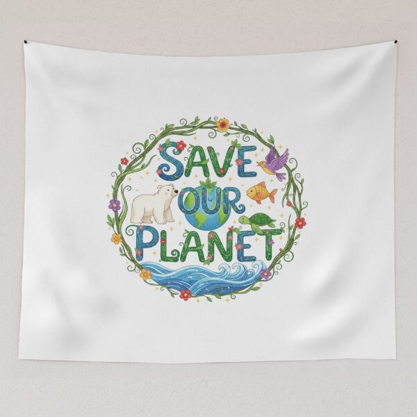 Item preview, SAVE OUR PLANET designed and sold by likbatonboot.
