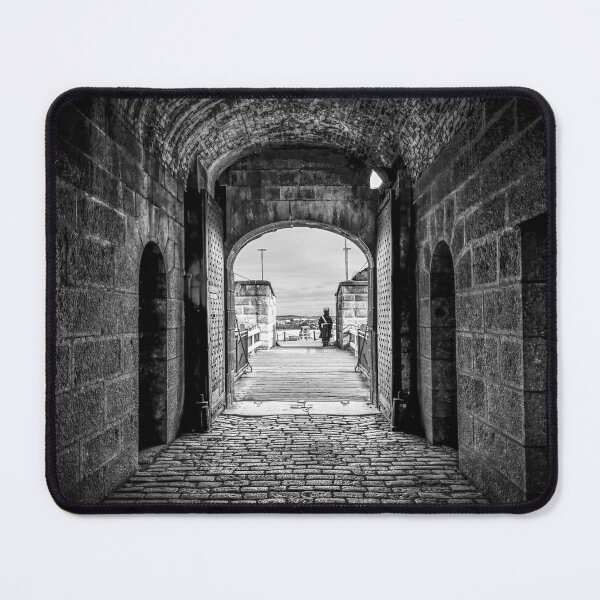 Item preview, Halifax Citadel Tunnel View BW designed and sold by jrtwynam.