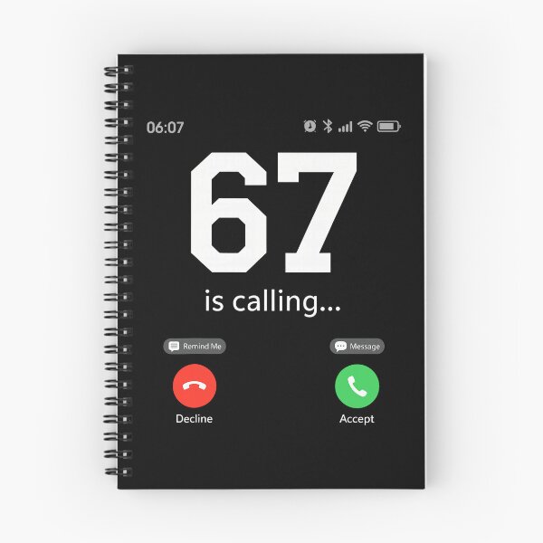 Item preview, 67 Is Calling Phone Screen designed and sold by cerima.