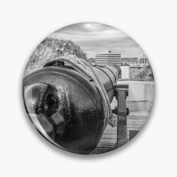 Item preview, Historic Cannon at Halifax Citadel BW designed and sold by jrtwynam.