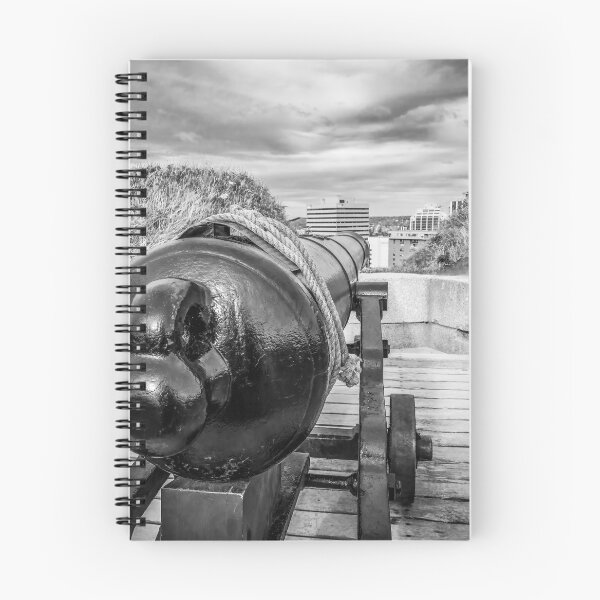 Item preview, Historic Cannon at Halifax Citadel BW designed and sold by jrtwynam.