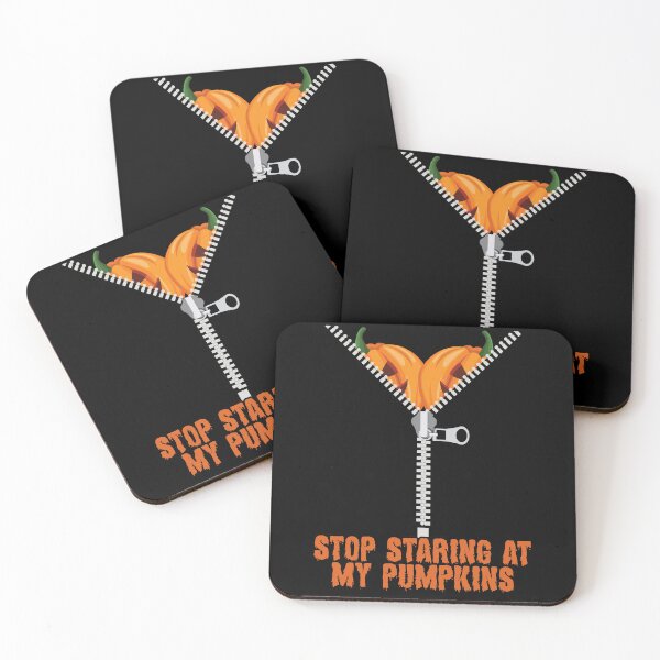 Item preview, Stop Staring at My Pumpkin – Funny Halloween Design designed and sold by JA World - Art & Design.