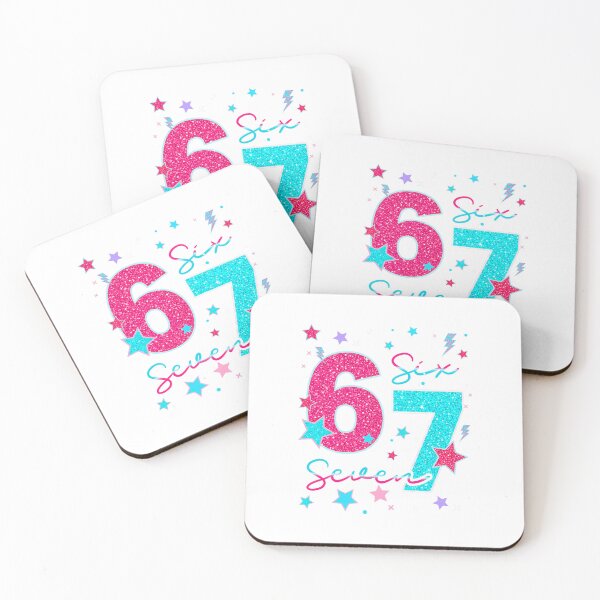 Item preview, Six Seven 67 Glitter Stars designed and sold by cerima.