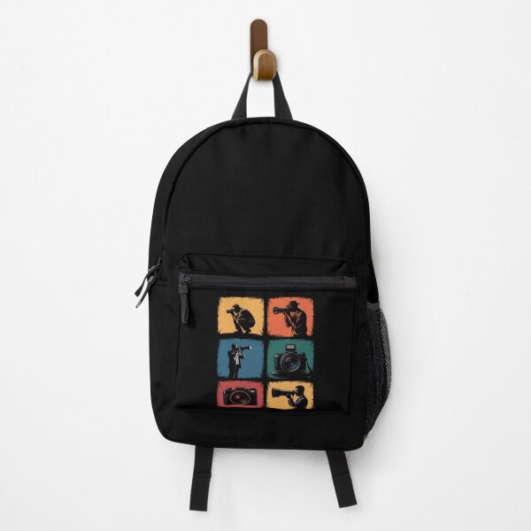 Item preview, Retro Photographer Silhouettes Cameras designed and sold by MooonTees.