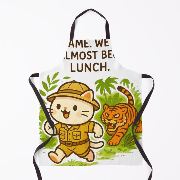 Item preview, Cute Mochi-Paw's Jungle Adventure: We Almost Became Lunch! designed and sold by MT-Hub | Art for Every Soul.