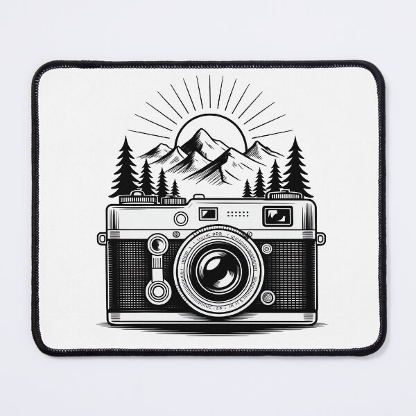 Item preview, Hiking Hiker Mountain Cameras Photo designed and sold by MooonTees.