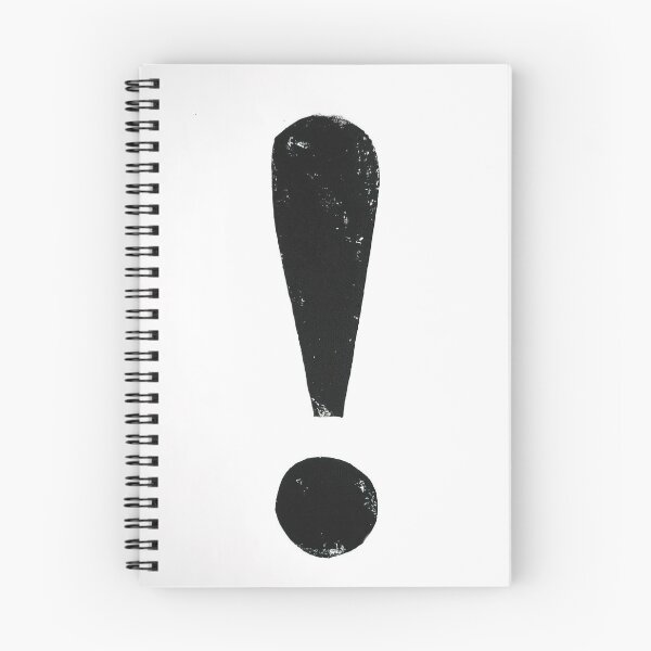 Item preview, Bold Black Exclamation Mark designed and sold by Uriele.