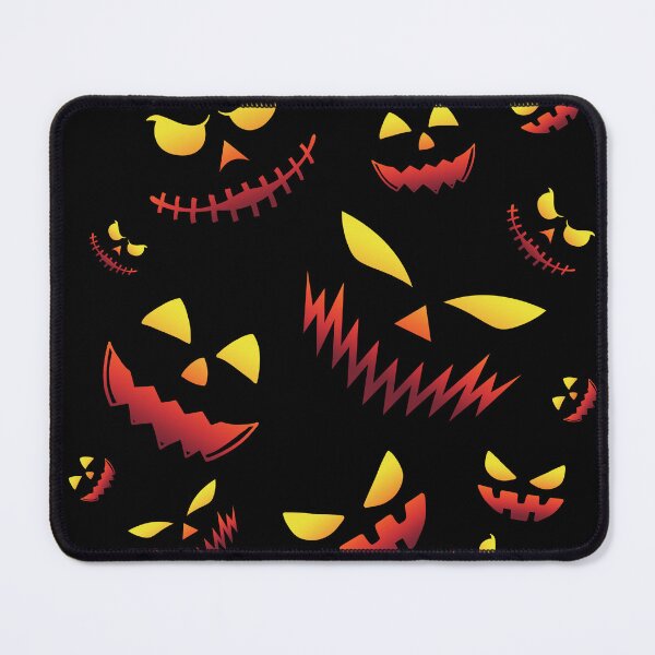 Item preview, Creepy Halloween Faces – Spooky Horror Pattern designed and sold by JA World - Art & Design.