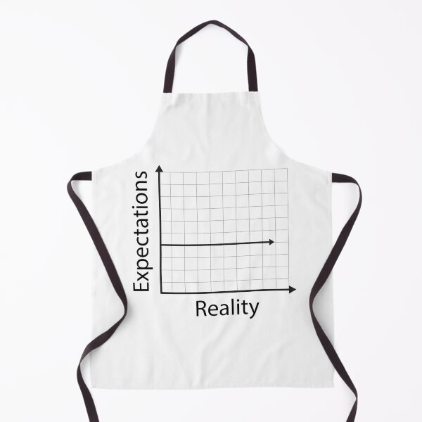 Item preview, The Reality Graph - Minimalist Expectation vs Reality designed and sold by Nothing Wow.
