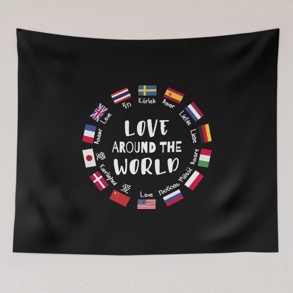 Item preview, Love Around the World Languages  designed and sold by HandicraftArt.