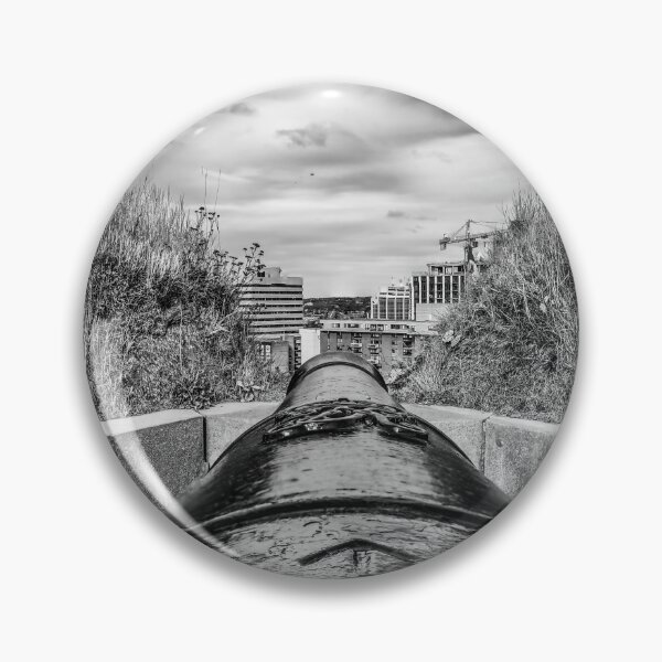 Item preview, Historic Cannon at Halifax Citadel 2 BW designed and sold by jrtwynam.