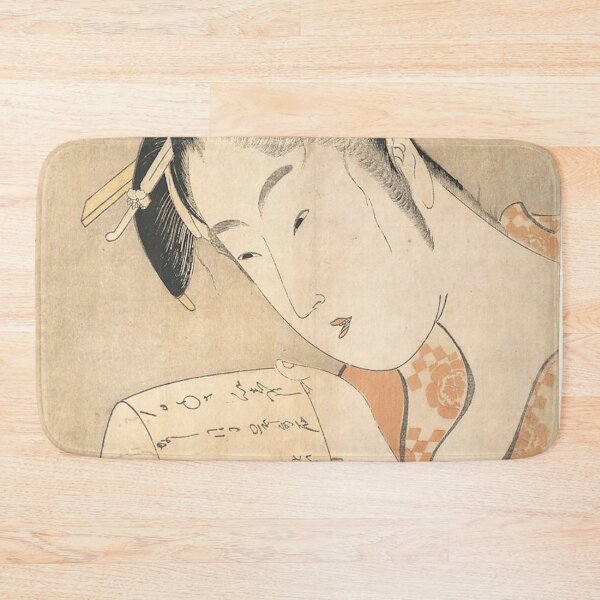 Item preview, The Courtesan Hanazuma Reading a Letter designed and sold by AnimaliaStar.