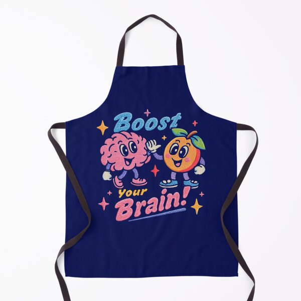 Item preview, Boost Your Brain – Cute Kawaii Brain & Peach Motivation | Study, School & Teacher Gift designed and sold by DigitalArtByNow.