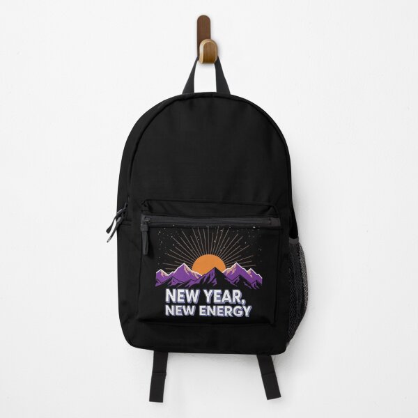 Item preview, New Year, New Energy – Sunrise Mountain Illustration designed and sold by Design_Your_Day.