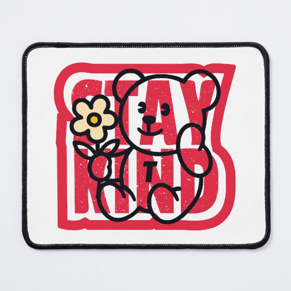 Item preview, Stay Kind Teddy Bear Floral designed and sold by CamaleonDesigns.