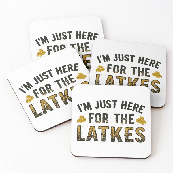 Item preview, I'm Just Here For The Latkes designed and sold by [ATS].