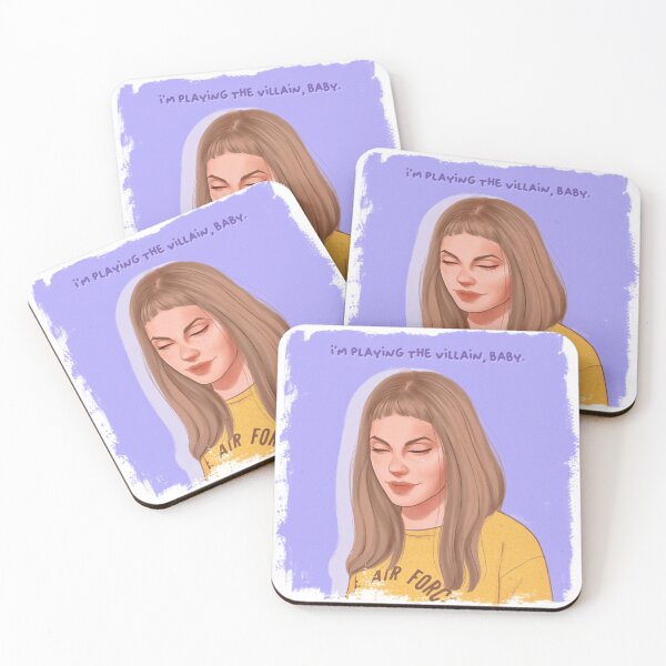 Item preview, Lisa Rowe Girl Interrupted Inspired Illustrated Portrait Premium Art designed and sold by aliciabbja.