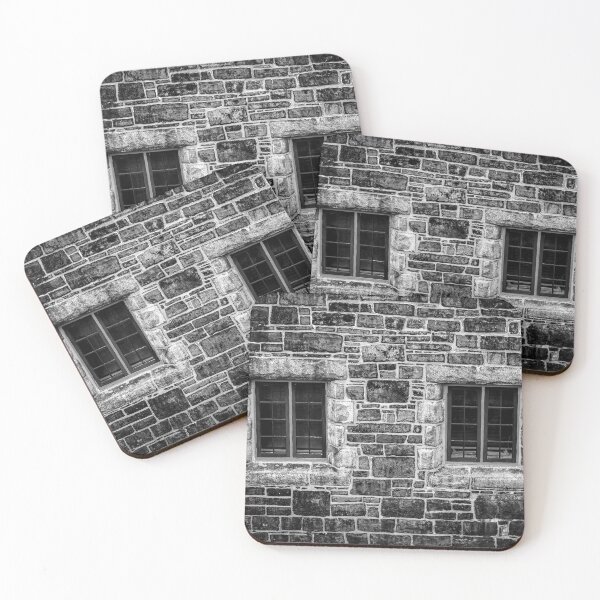 Item preview, Halifax Citadel Stone Windows BW designed and sold by jrtwynam.