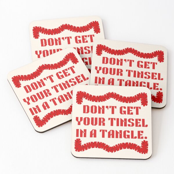 Item preview, Don’t Get Your Tinsel In A Tangle designed and sold by AESTHETISCAPES.