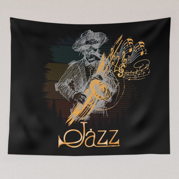 Item preview, Jazz flows like a feeling where rhythm meets soul and time slows down designed and sold by THEVONZA.