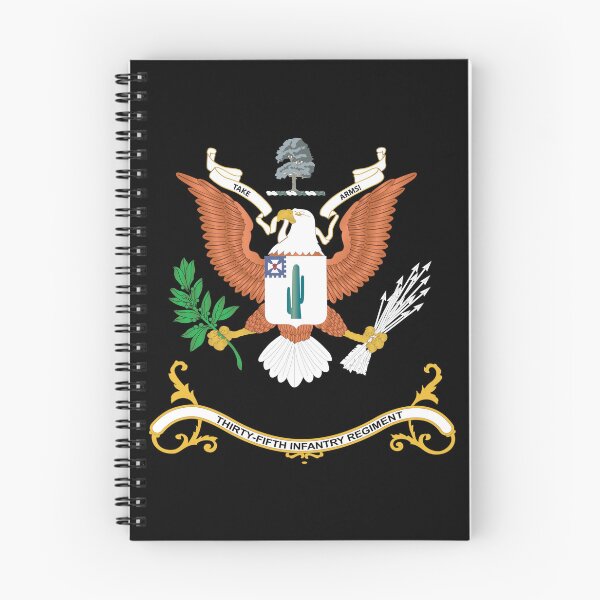 Item preview, Army - Regimental Colors - 35th Infantry Regiment  - TAKE ARMS! X 300 designed and sold by Military Insignia Products.