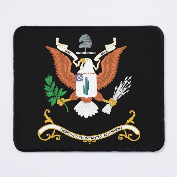 Item preview, Army - Regimental Colors - 35th Infantry Regiment - TAKE ARMS! X 300 designed and sold by Military Insignia Products.